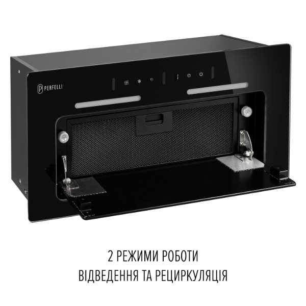 Фото - Вытяжка встраиваемая Perfelli NUOVA 6JWRB NERO